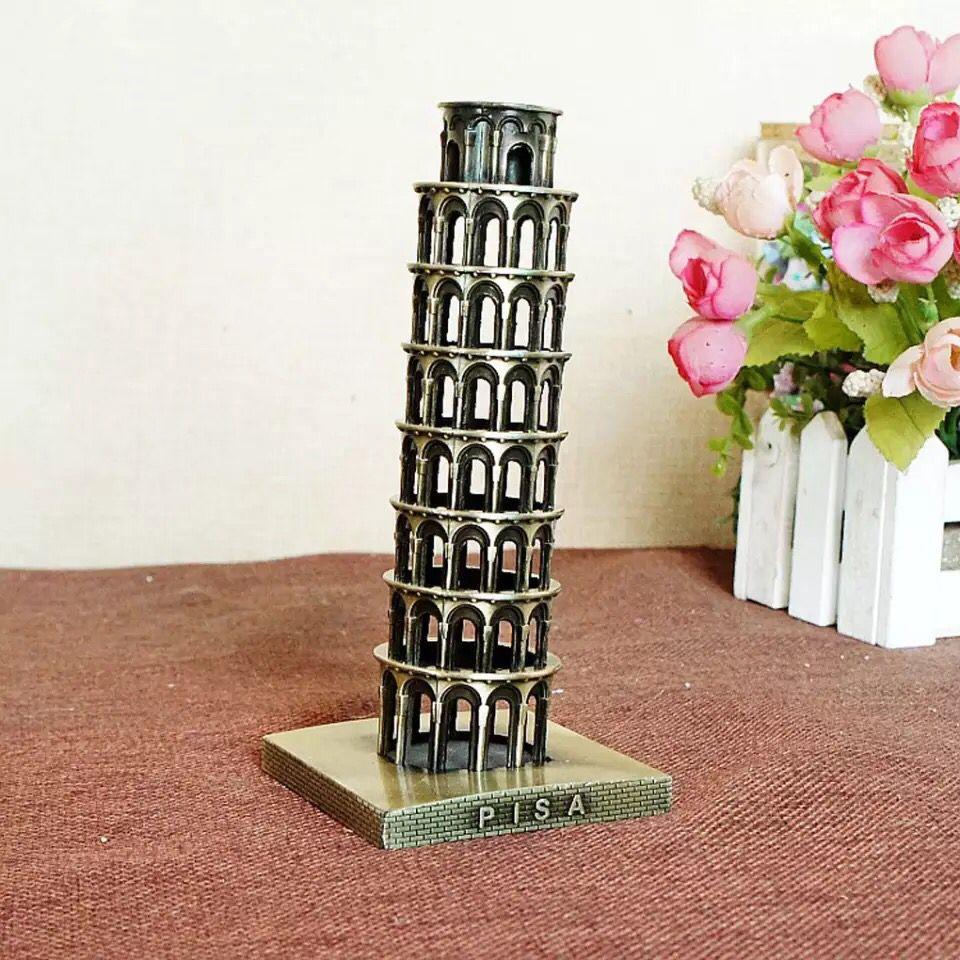 Leaning Tower of Pisa Metal Model | Home Décor - HomeHatchpk