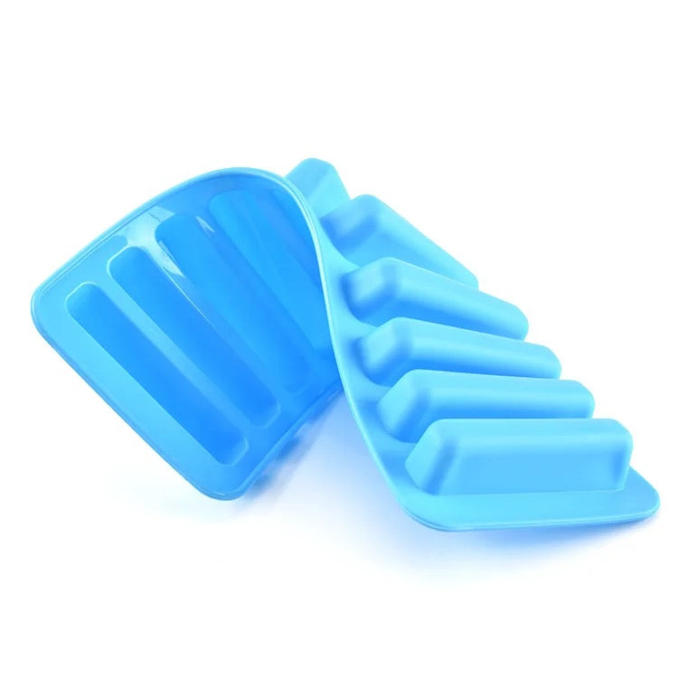 Silicone Narrow Ice Stick Cube Tray with Easy Pop Out