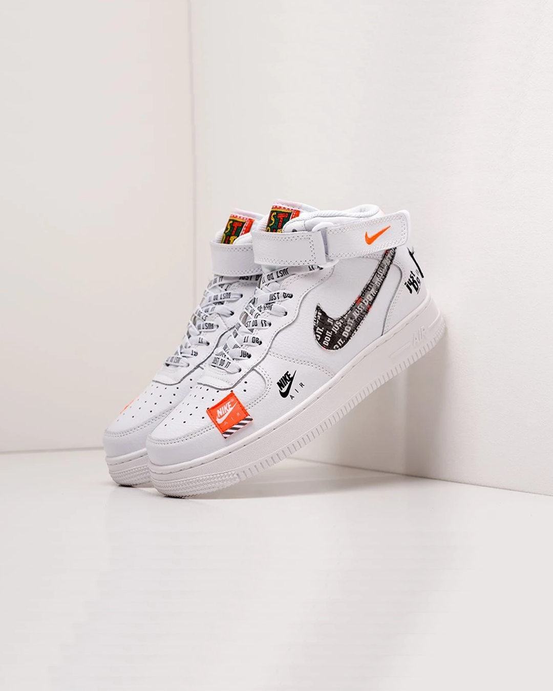 Aspirar girasol Destructivo Air Force 1 Mid Just Do It Blancas – WeetLife