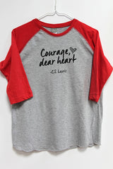 Courage, Dear Heart girls baseball t