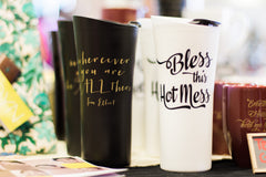 Be ALL There Travel Coffee Mug