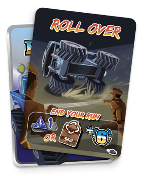 Bigfoot #1 - Roll Over Card