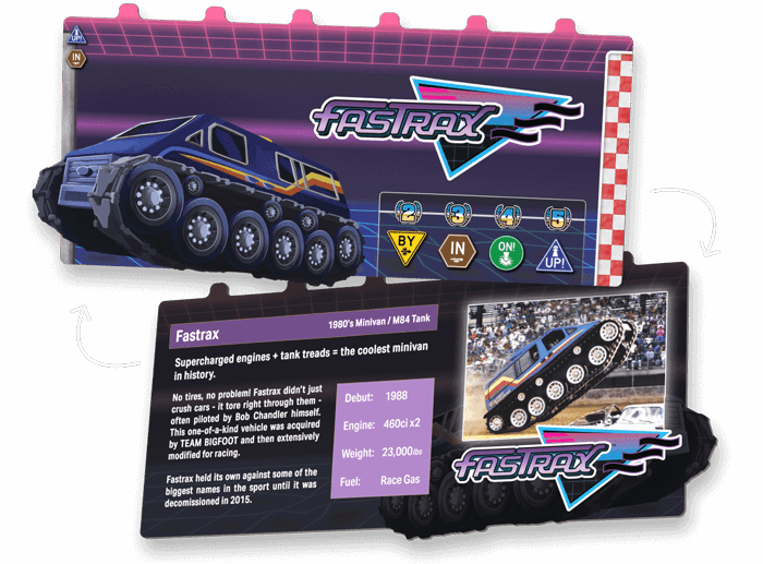 FastTrax Player Board: Front and Back.