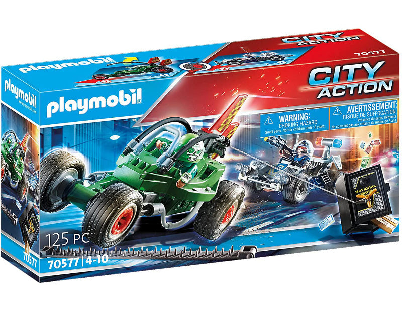 vrije tijd atoom Respectvol Playmobil City Action - Politie Go-Kart Ontsnapping 70577