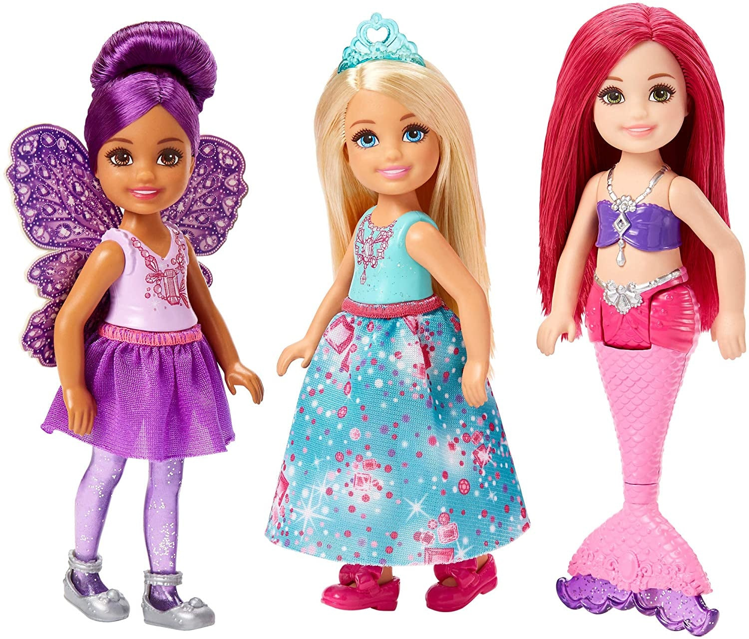 stout Sociologie schrijven Barbie - Dreamtopia - Chelsea met Fee en Zeemeermin