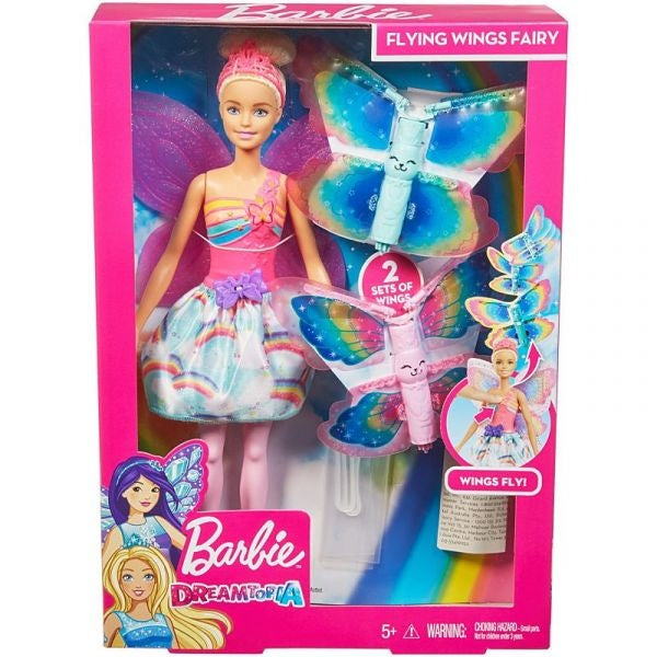Leraren dag Rusteloosheid ongeduldig Barbie - Dreamtopia - Vliegende Feeën Pop (FRB08)