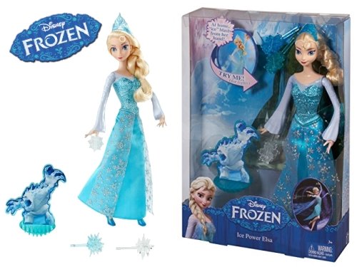 frozen ice power elsa doll