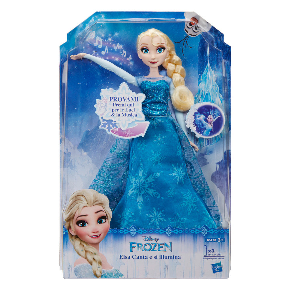 pastel voorraad kleding Frozen - Zingende Elsa met Lichtjes | Italiaanse Versie