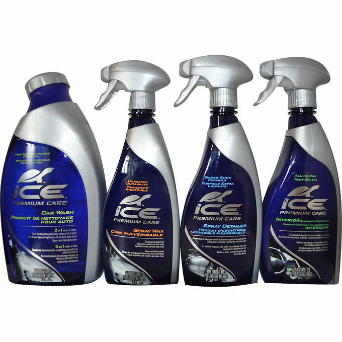 ice premium car care spray detailer