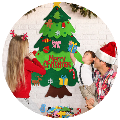 Árvore de Natal Kids - Monte Você Mesmo!