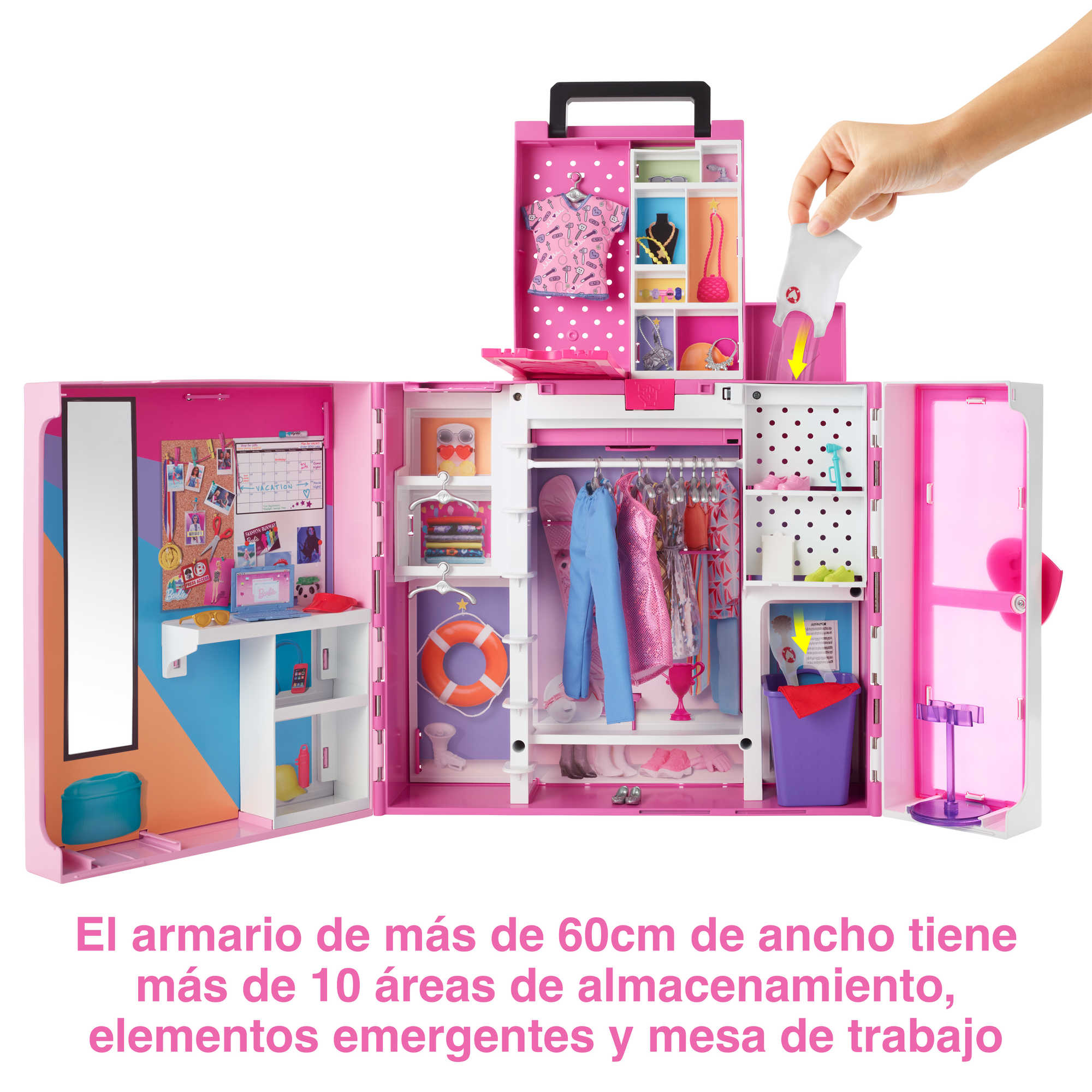 Barbie® Fashionista Armario ensueño 2.0 | MATTEL