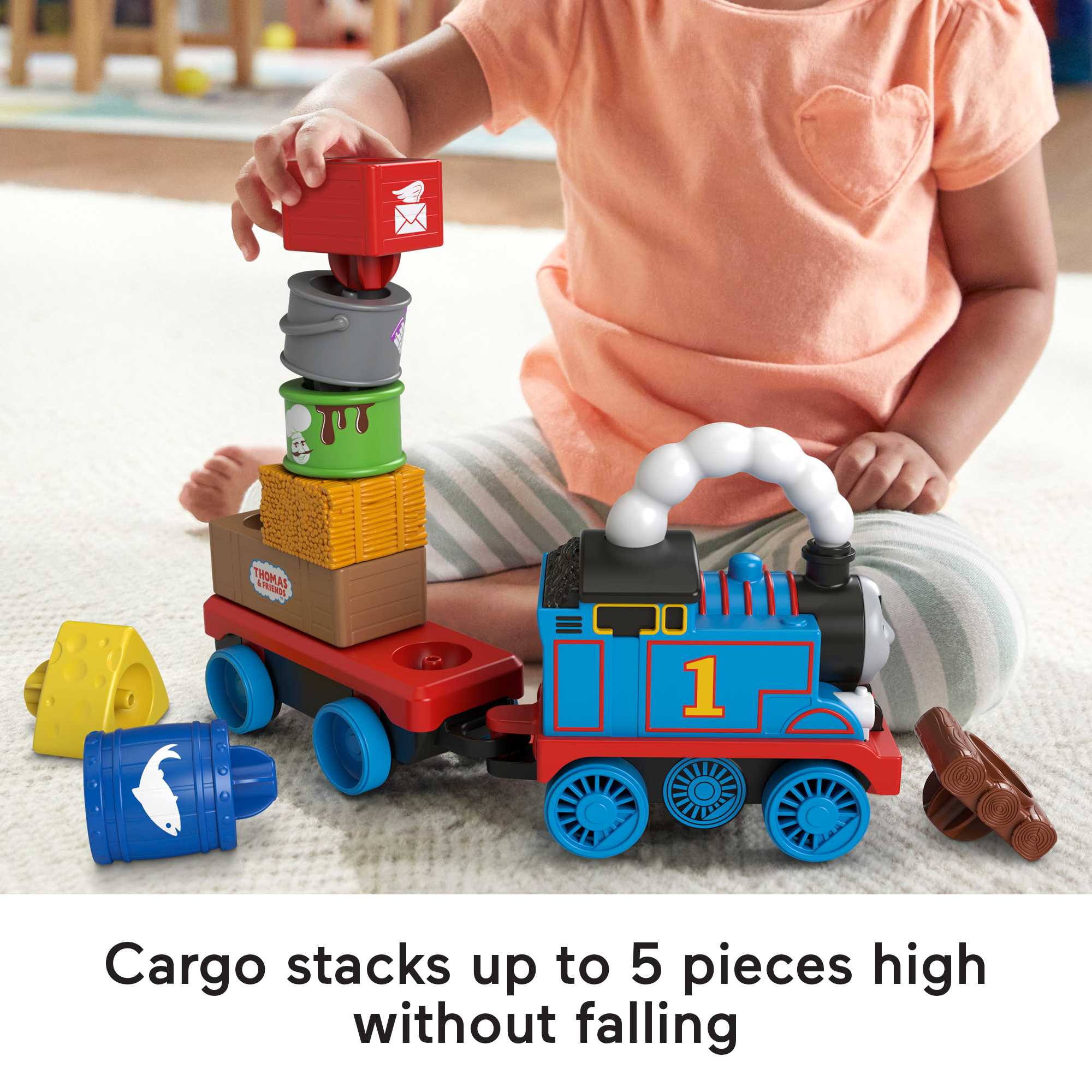 美品希少】きかんしゃトーマス Wobble Cargo Stacker inka-store.com