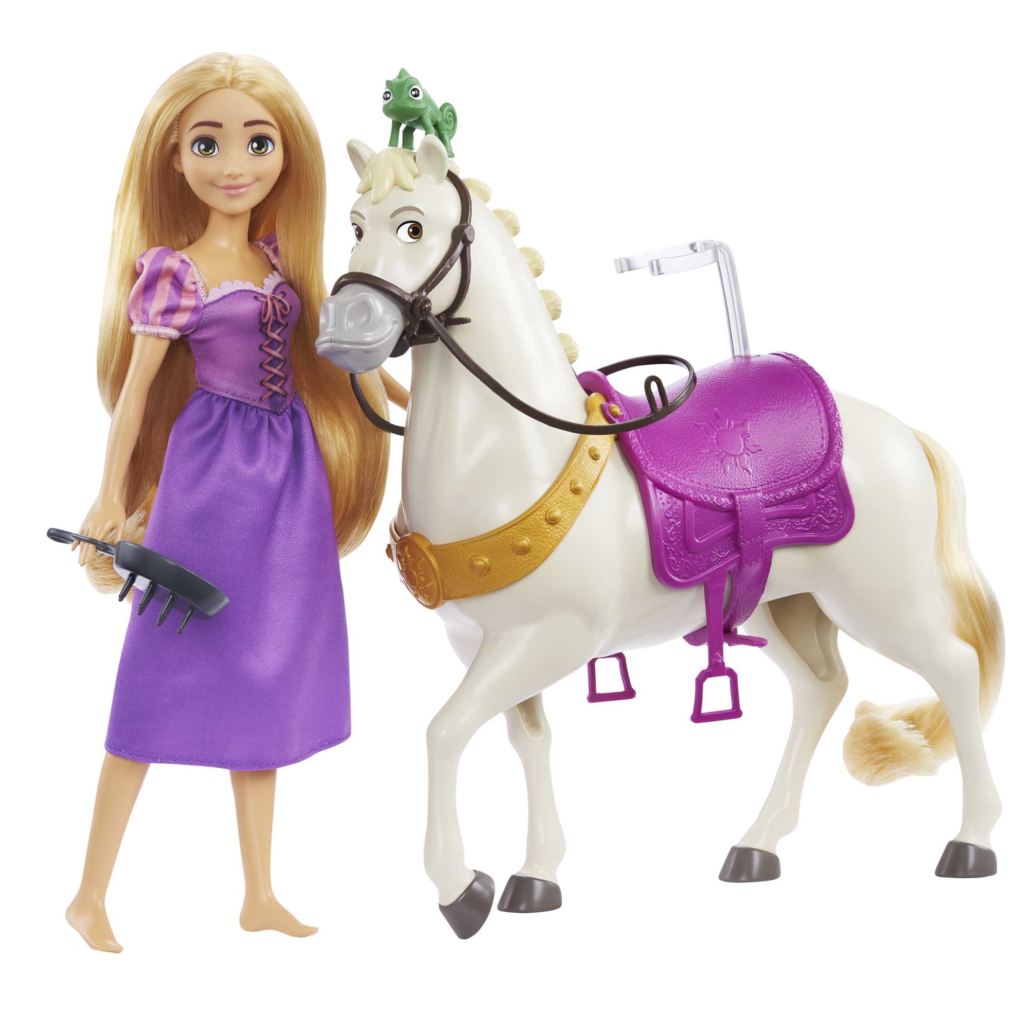 Disney Princess Rapunzel And Maximus Hlw23 Mattel