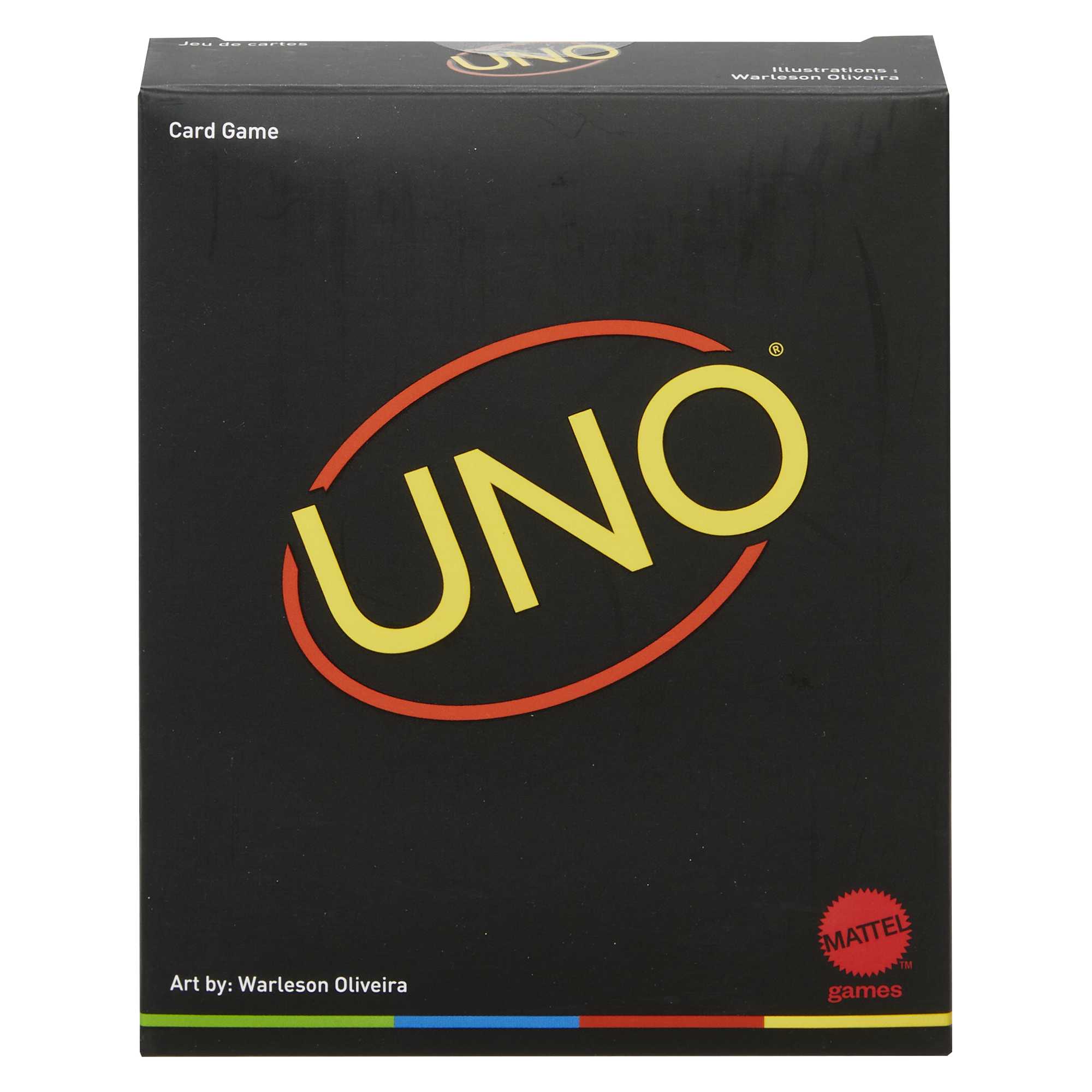 UNO Minimalista Mattel Sleek Card Game Unique Special Edition Look Brand NEW 