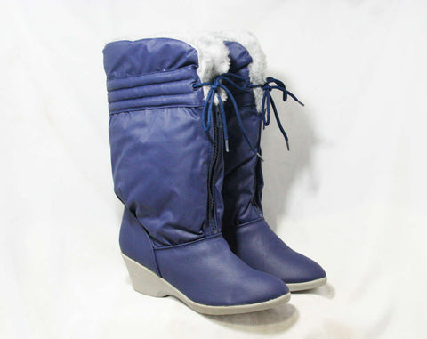 Blue Vintage Boots