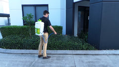 Commercial Spraying with Scintex Rechargeable Power Sprayer