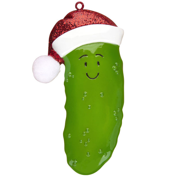 or1219 christmas pickle with santa hat personalized or1219 christmas pickle with santa hat personalized