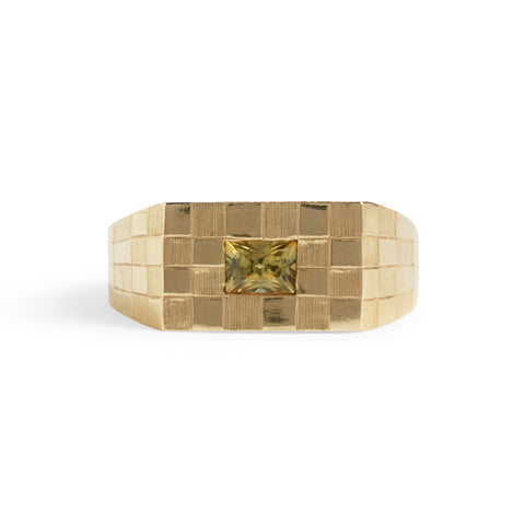 checkers golden ring