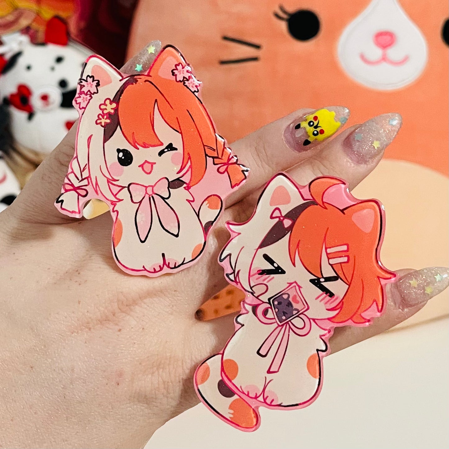 Spring Time OCs Phone Grips