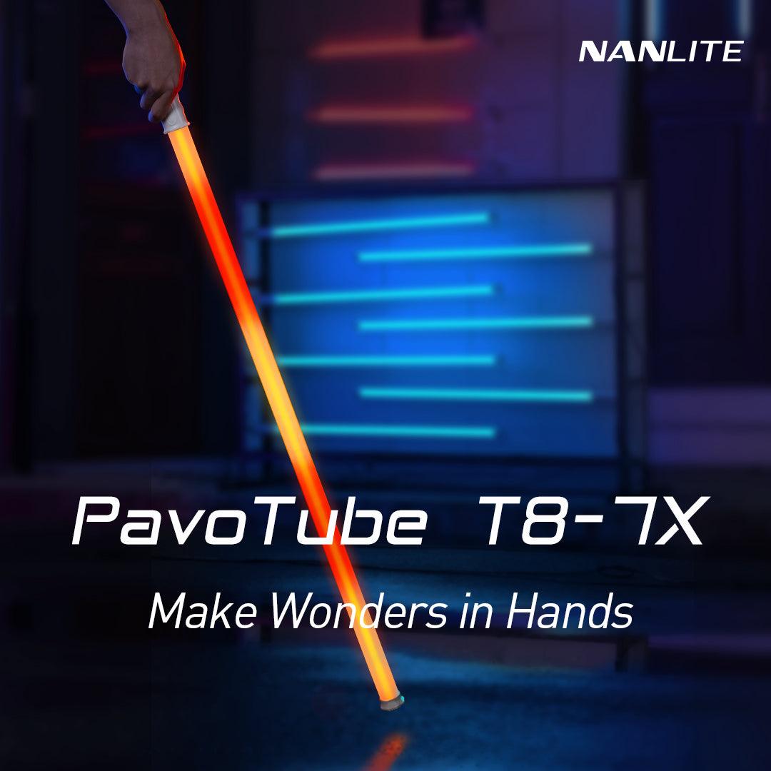 NANLITE Pavotube T8-7X RGBWW LED Pixel Tube Light Kit