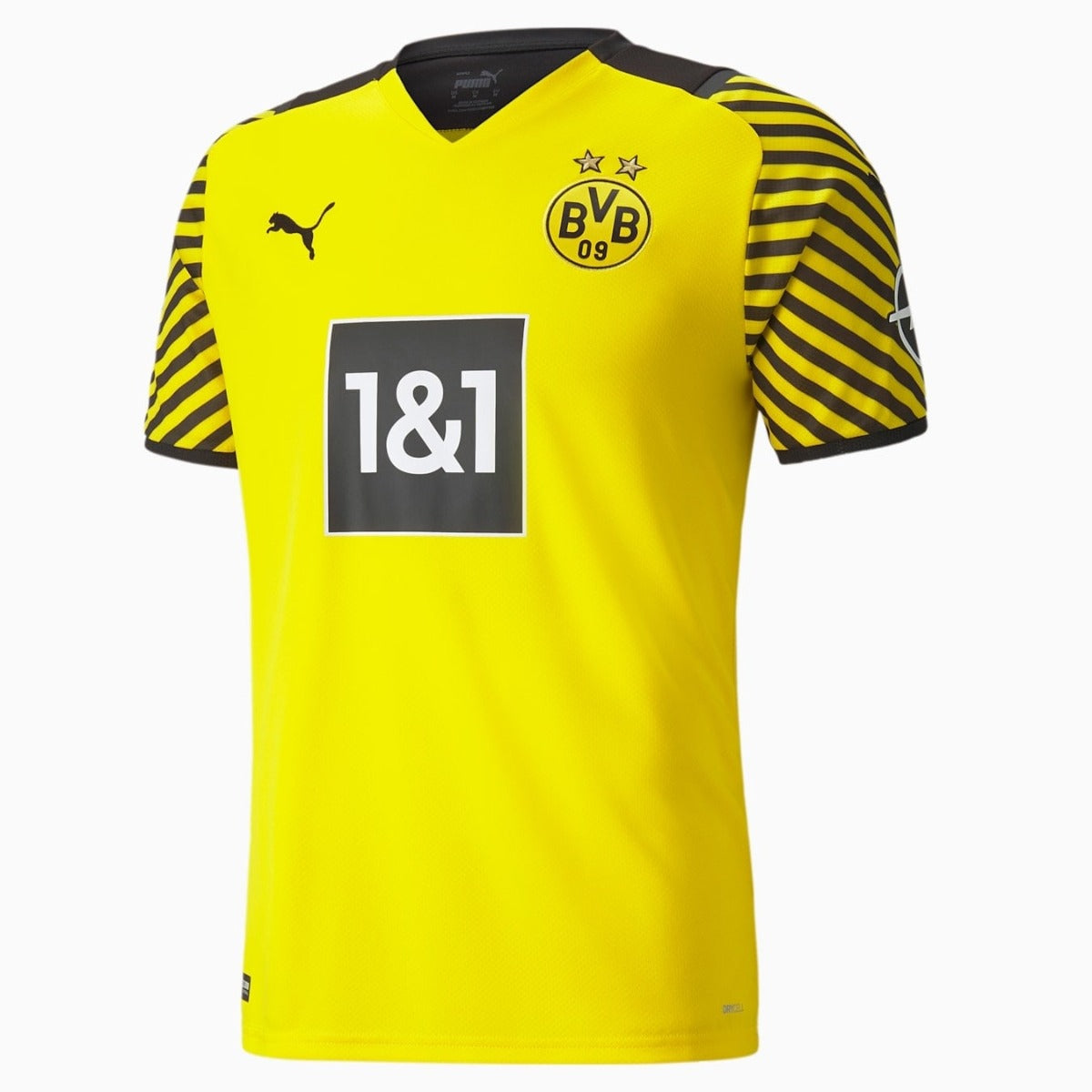 Achteruit gazon verkeer Puma 2021-22 Borussia Dortmund Home jersey - Yellow-Black