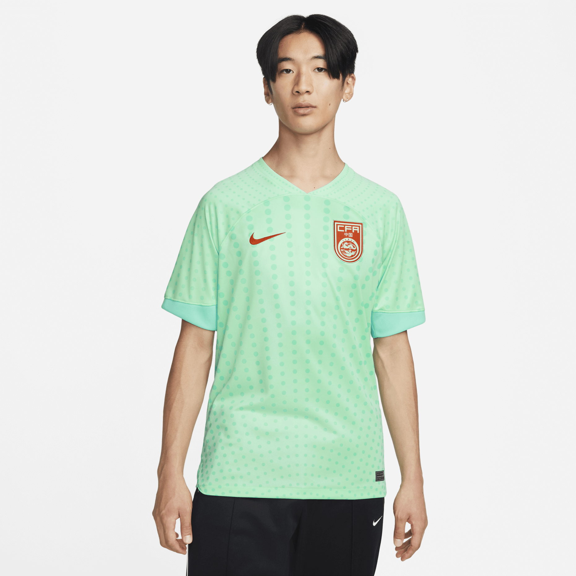 Nike 2022-23 China Jersey - Mint Green