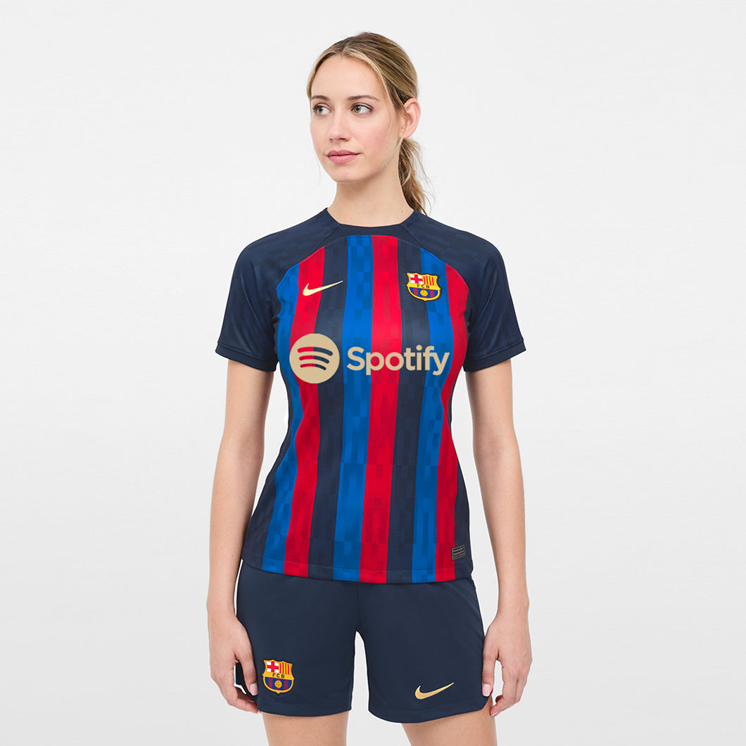 gordijn kruising verwerken Nike 2022-23 FC Barcelona Women's Stadium Home Jersey