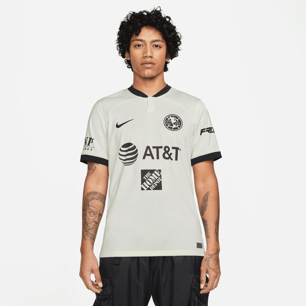 Practicar senderismo Sinceridad longitud Nike 2023 Club America Third Jersey - Sail-Black