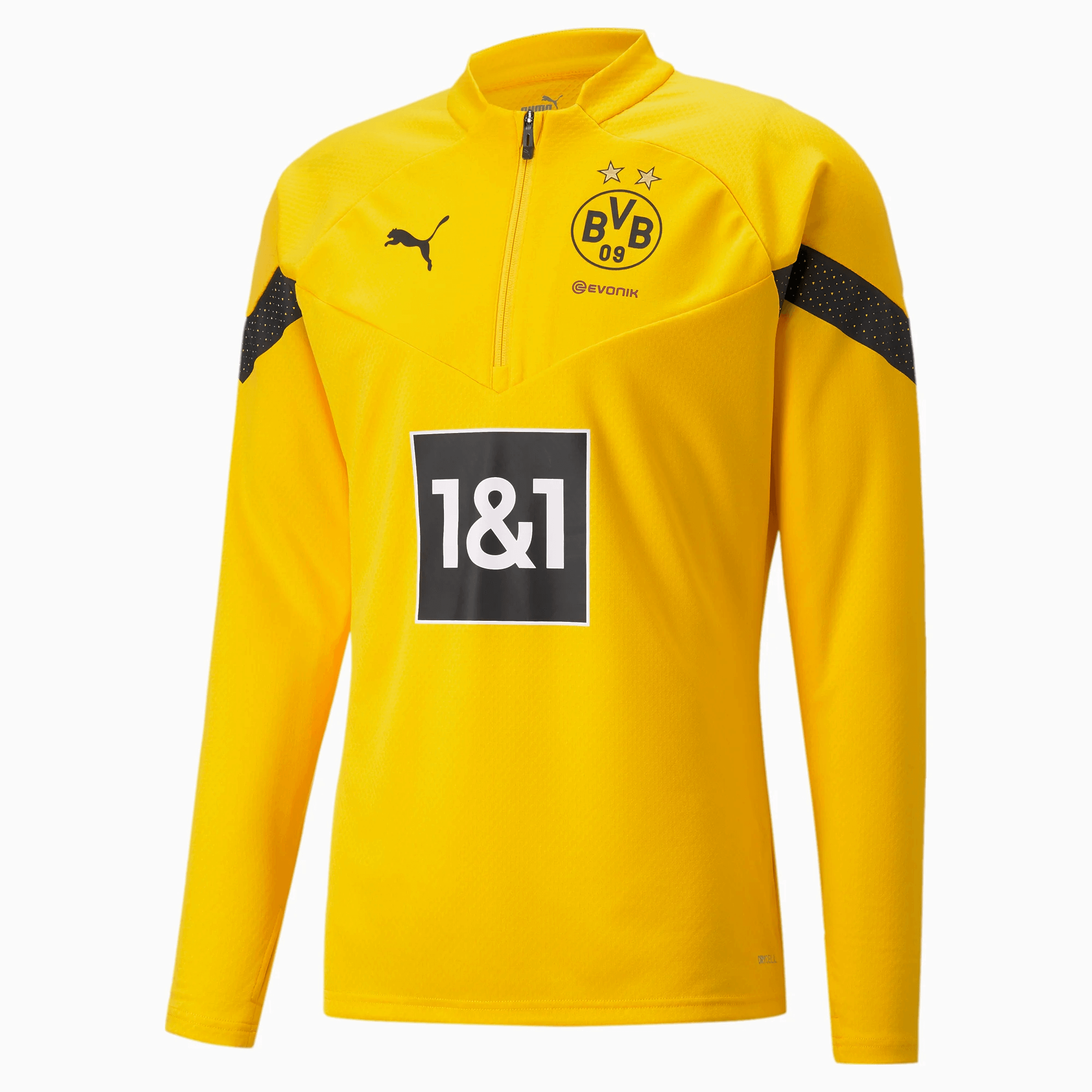 2022-23 Borussia Dortmund Quarter Zip - Cyber Yellow