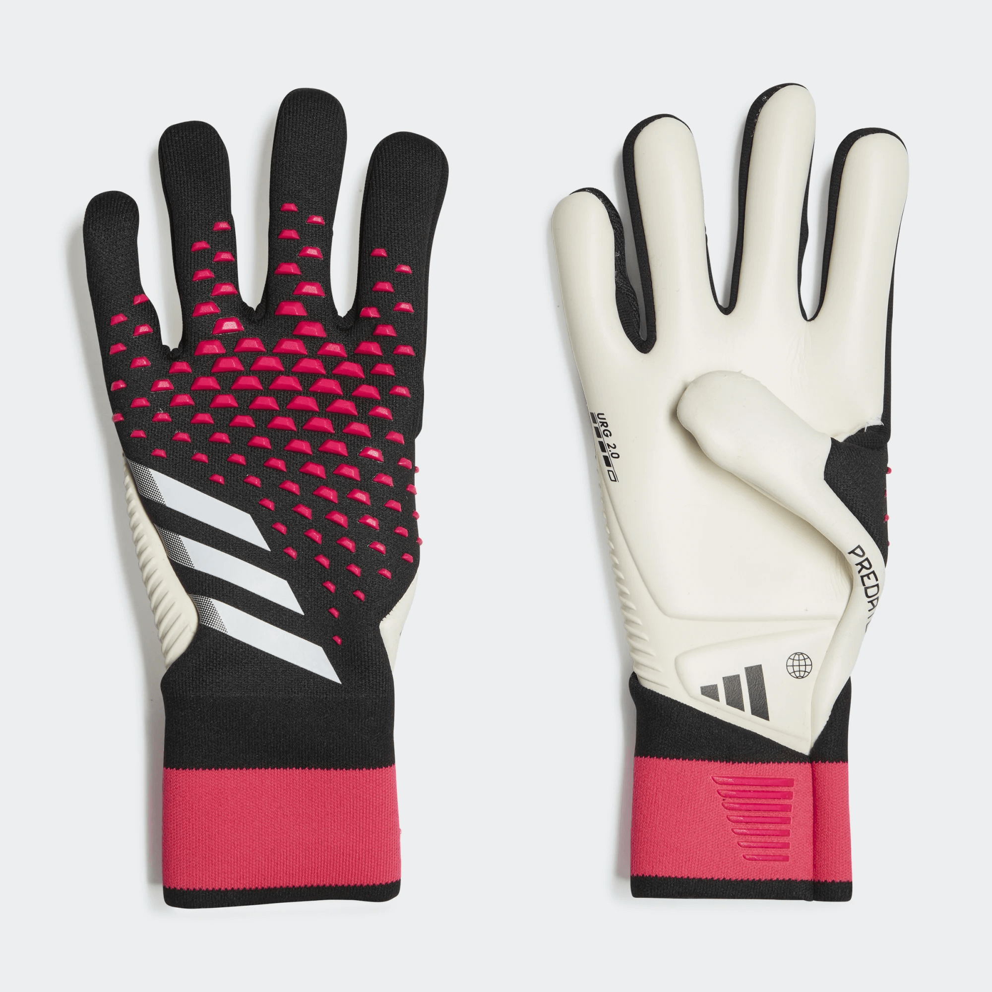 adidas Pro Gloves - Black-White-Pink