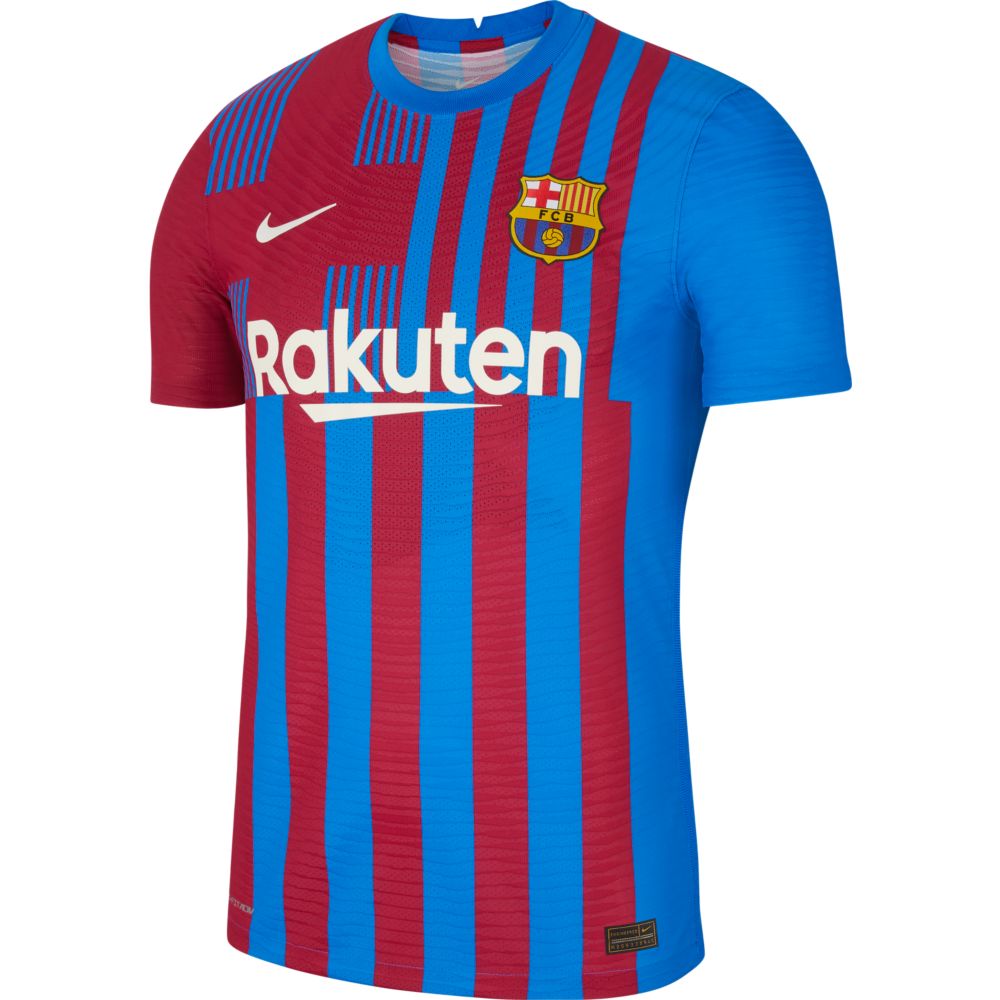 seriamente Rectángulo María Nike 2021-22 Barcelona Home Authentic Vapor Match Jersey - Soar-Pale I