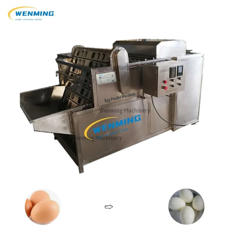 automatic hard boiled egg peeler