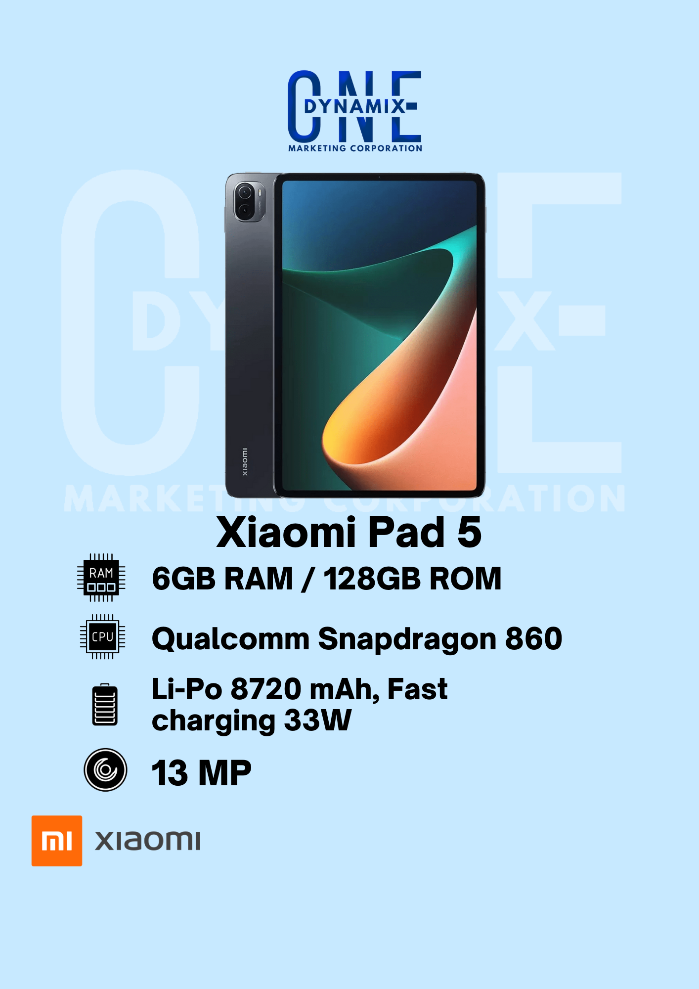 SALE／87%OFF】 Xiaomi Pad5 CosmicGrey 6GB RAM 128GB ROM 