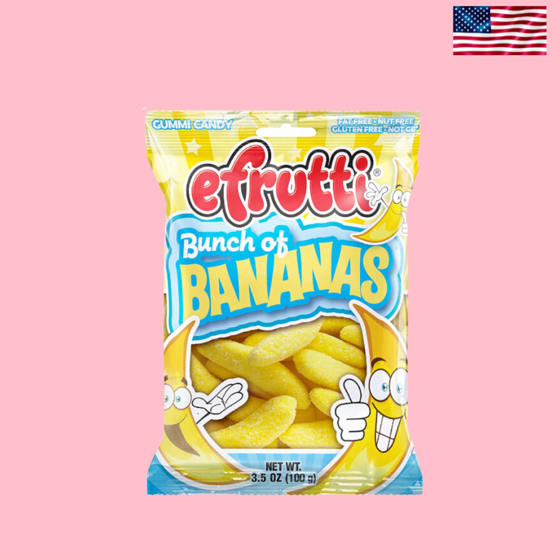 USA E-frutti Bunch of Bananas Peg Bag 100g