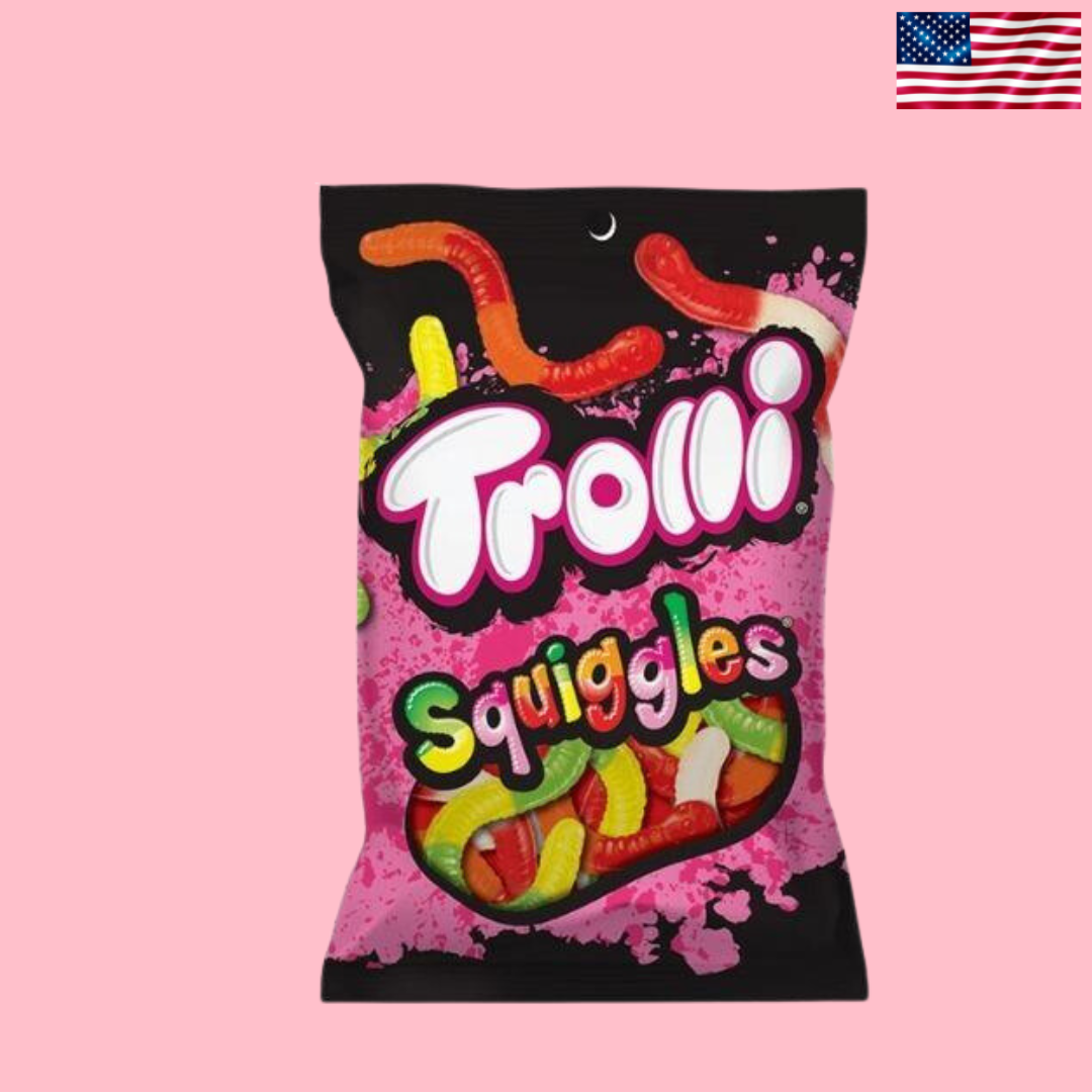 USA Trolli Squiggles Peg Bag 120g