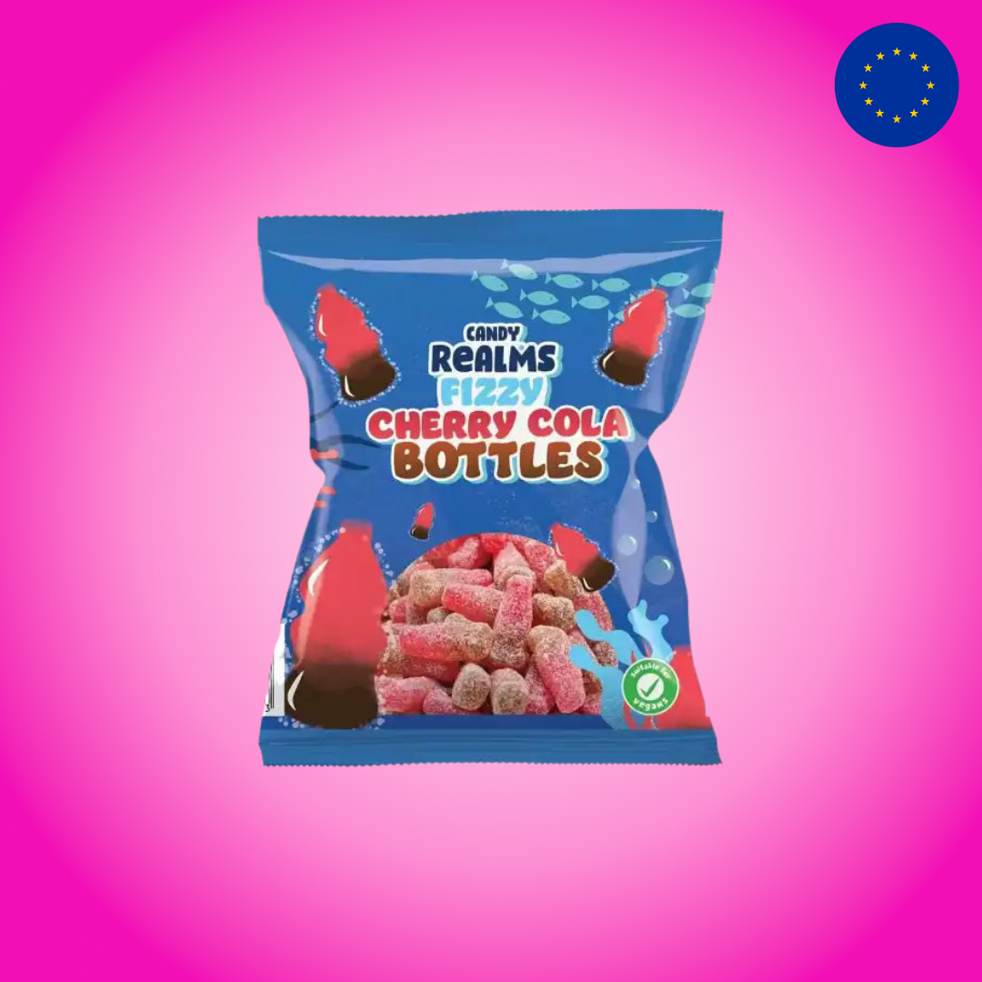 Candy Realm Fizzy Cherry Cola Bottles 190g