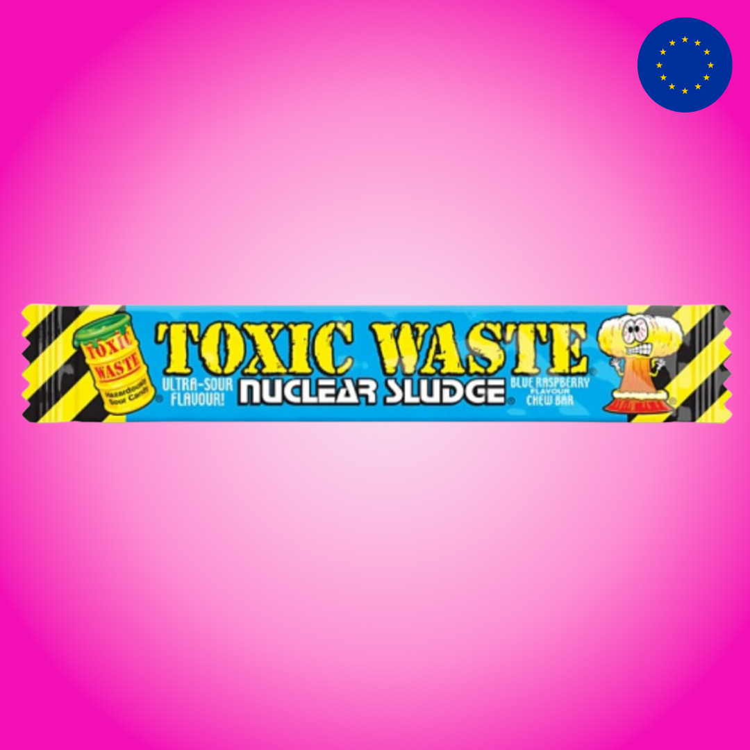 Toxic Waste Nuclear Sludge Chew Bar Blue Raspberry 20g