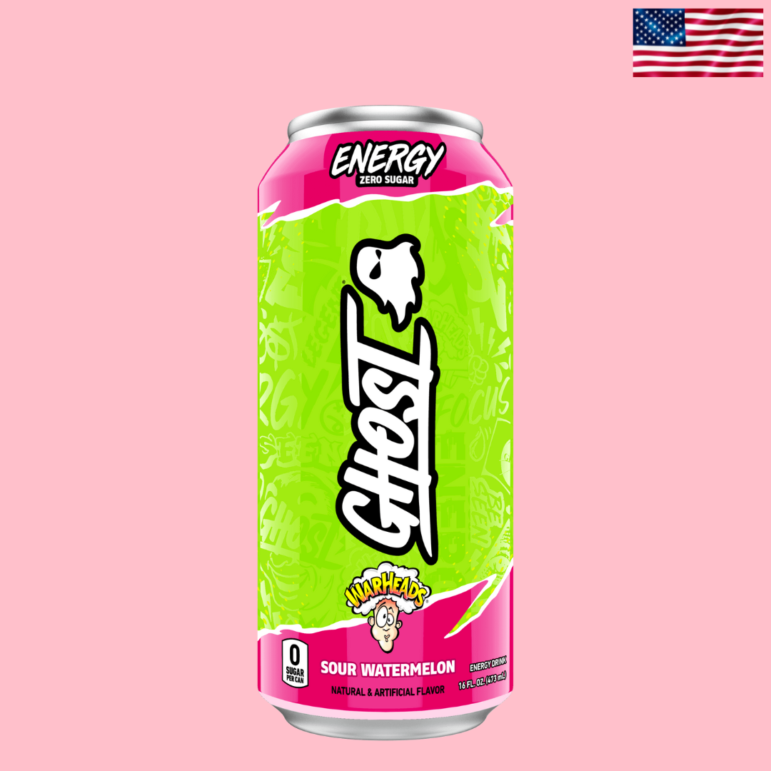 USA Ghost Energy Warheads Sour Watermelon 473ml