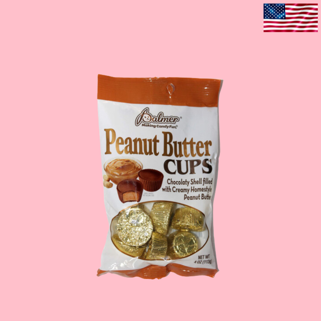 USA Palmers Peanut Butter Cups Pag Bag 113g