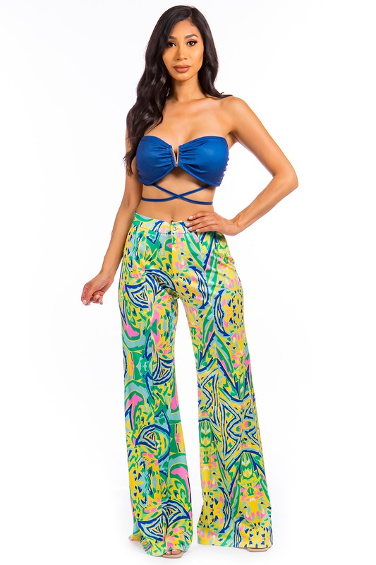 SEXY SUMMER TWO PIECE PANT SET Szua Store