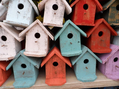 assorted-bird-houses