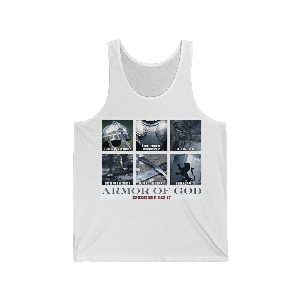 The Armor of God #1 Unisex Jersey Tank