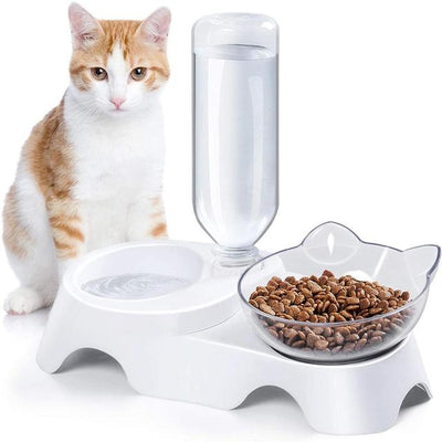 Double Bowls Feeder