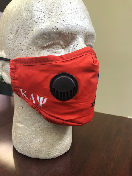 Stille og rolig ubemandede Troende Kappa Alpha Psi Mask with respirator – Greek Traditions