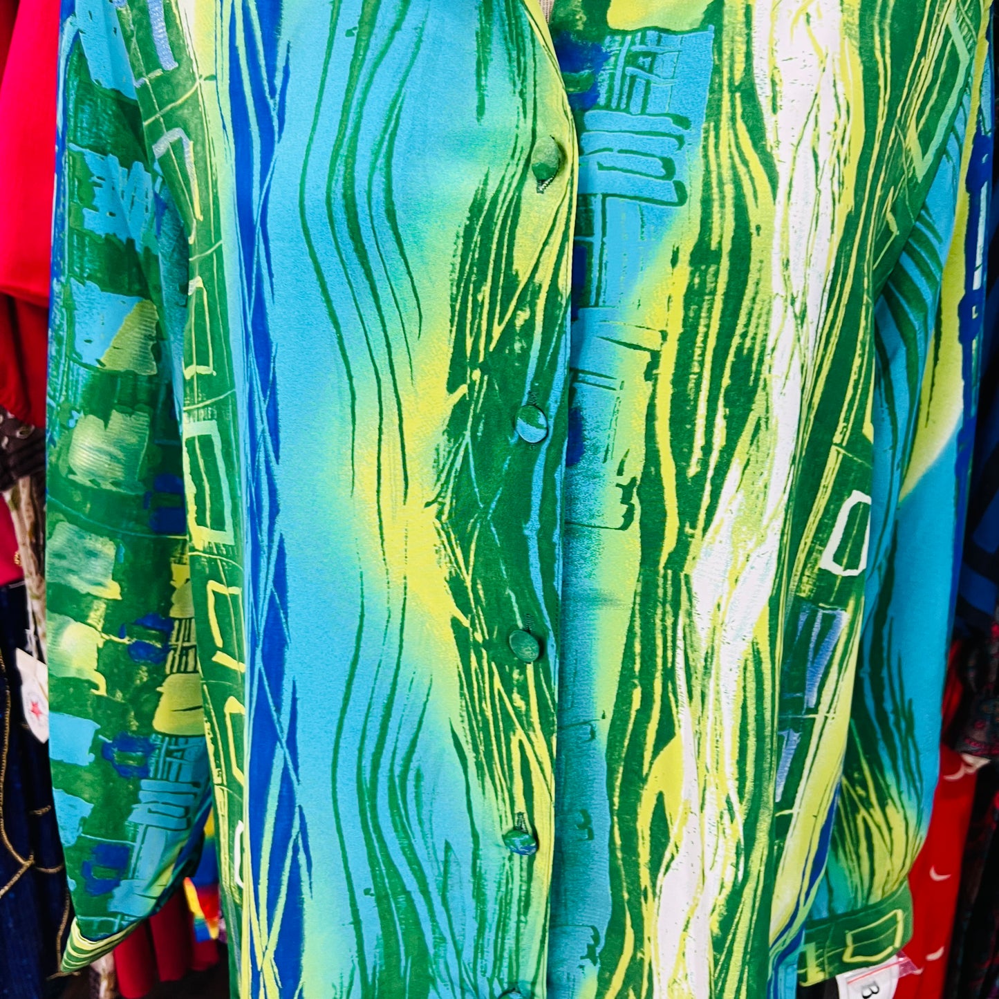 Abstract Blouse