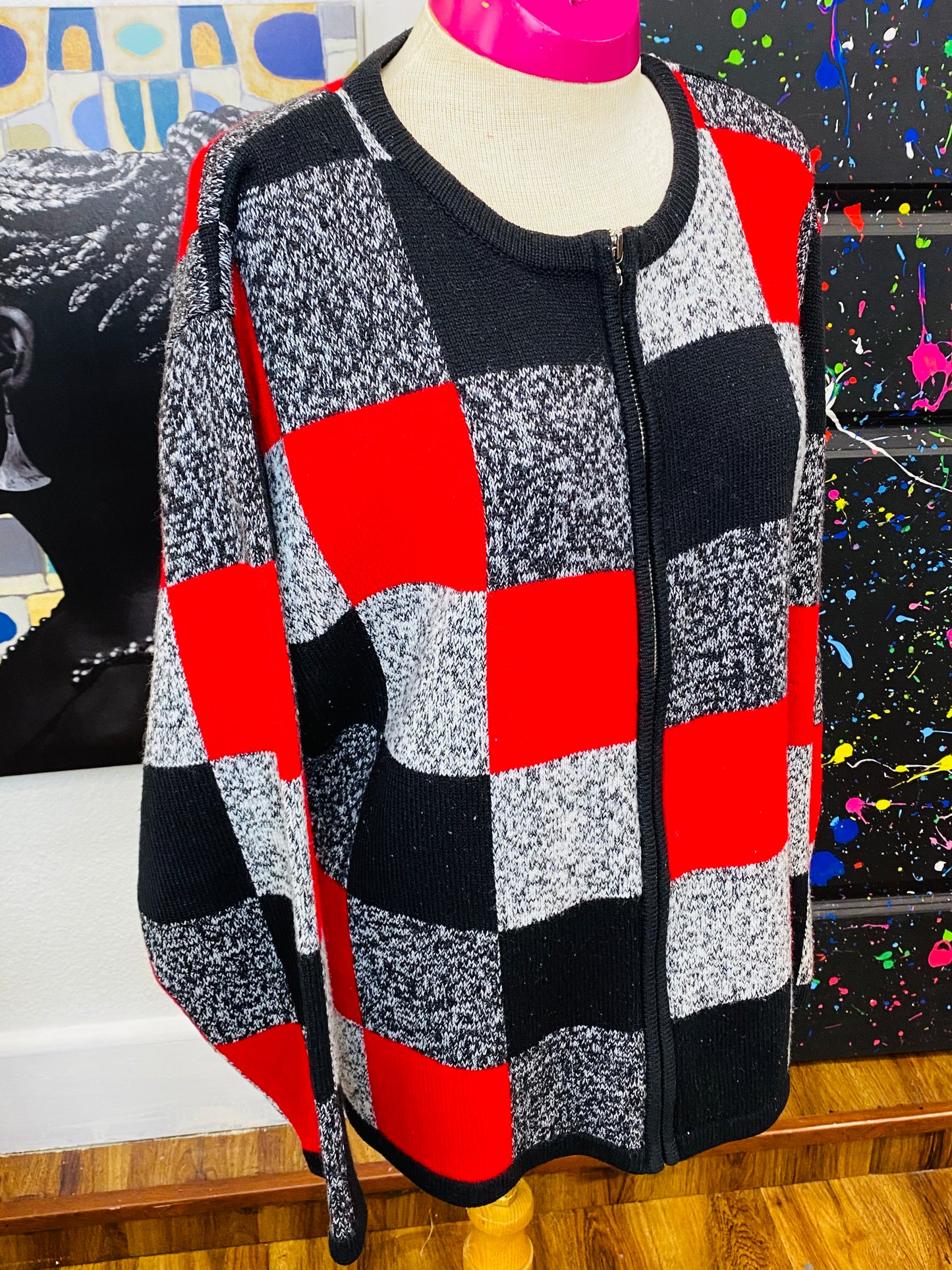 Colorblock Sweater