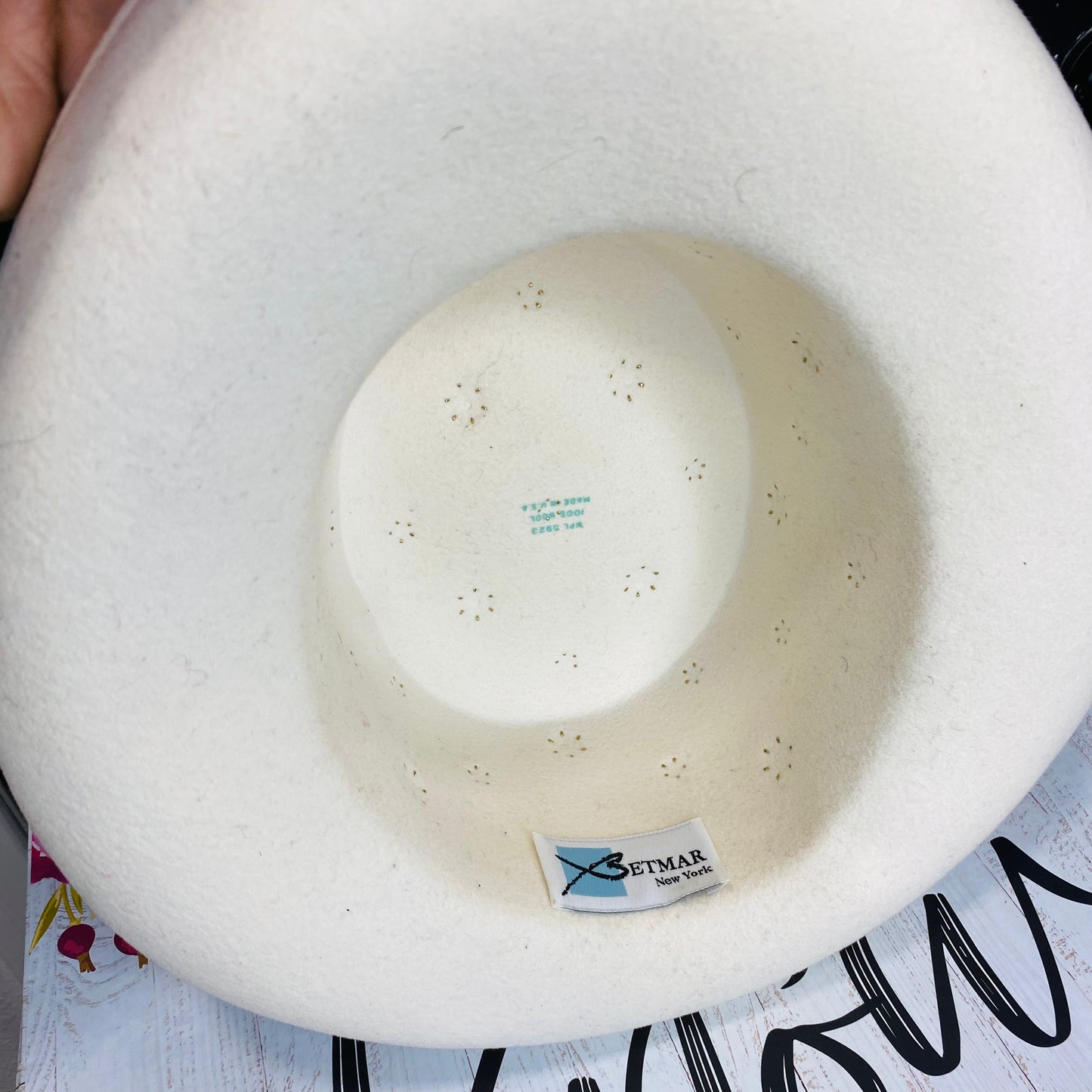 Vintage Studded Hat