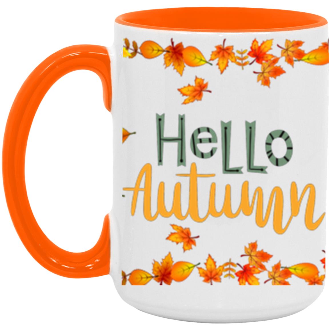 Hello Autumn| 15 Oz. Accent Mug