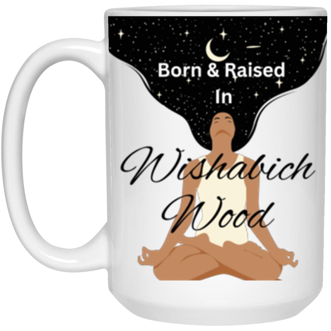 Wishabich Wood 15oz Mugs