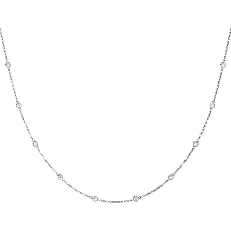 letter c diamond necklace